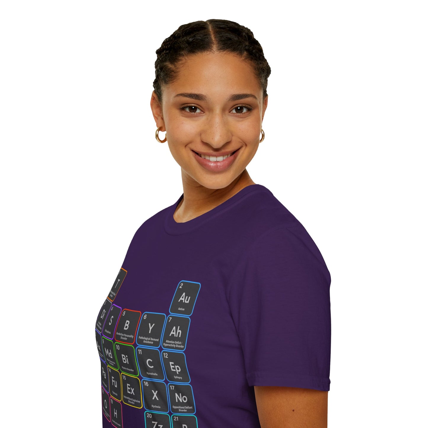 Periodic Table of Psychiatry: Unisex Softstyle T-Shirt