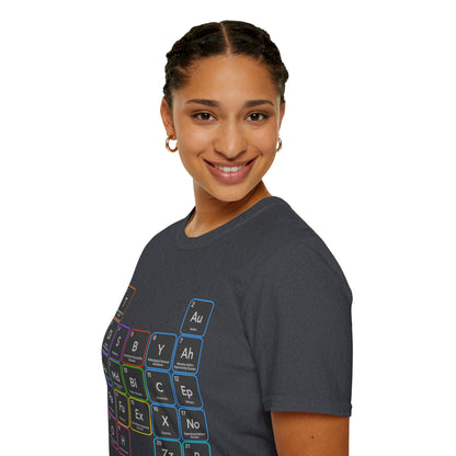 Periodic Table of Psychiatry: Unisex Softstyle T-Shirt