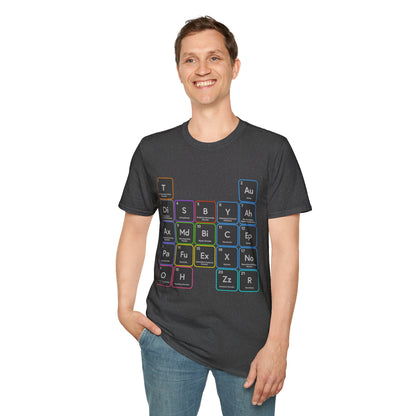 Periodic Table of Psychiatry: Unisex Softstyle T-Shirt